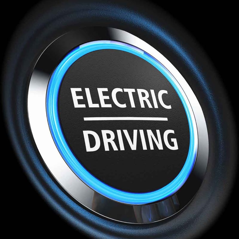 Electric driving button
