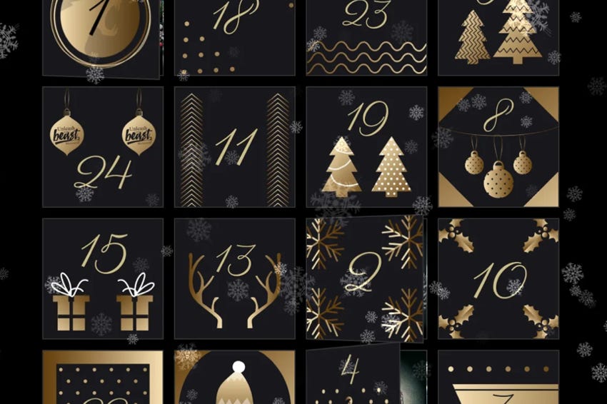 Maxhaust's new Holiday Calander fill with 24 surprises & giveaways