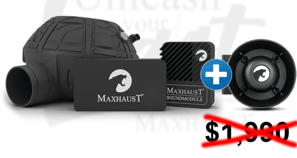 The Maxhaust Stage 1 Plus package
